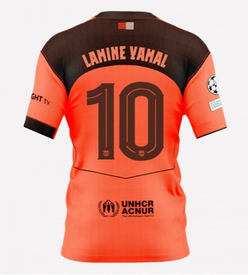 Barcelona Lamine Yamal #10 Tredjetrøje 2025-26 Kortærmet